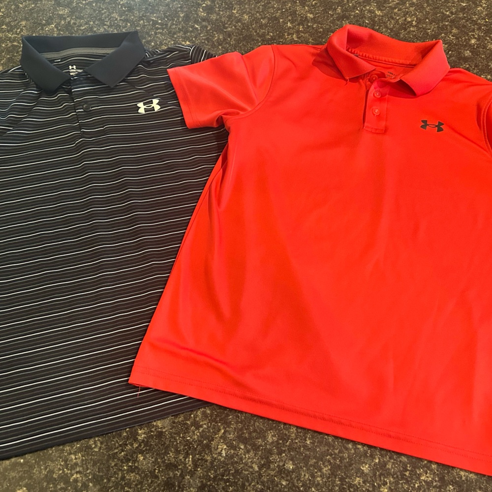 Under Armour Vibrant Red HeatGear Shirt